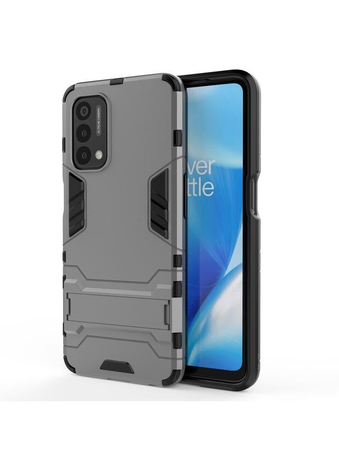 اس-توب جراب لهاتف OnePlus Nord N200 5G PC + جراب واقٍ مقاوم للصدمات من مادة TPU مع حامل - Image 1