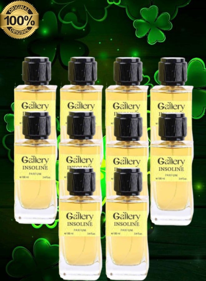 Gallery 10 Pieces Gallery Insoline Perfume 100ml EDP - Image 1