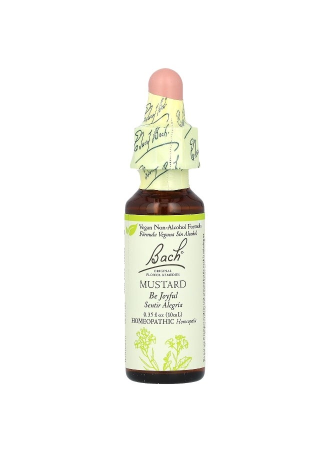 Bach Bach, Original Flower Remedies, Mustard, 0.35 fl oz (10 ml)  - Image 3