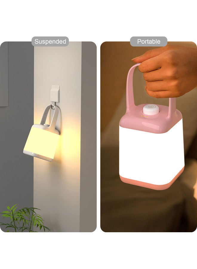 نيبمينينت مصباح LED ليلي محمول مزود بعدد 3 أوضاع للإضاءة لون وردي  - Image 4