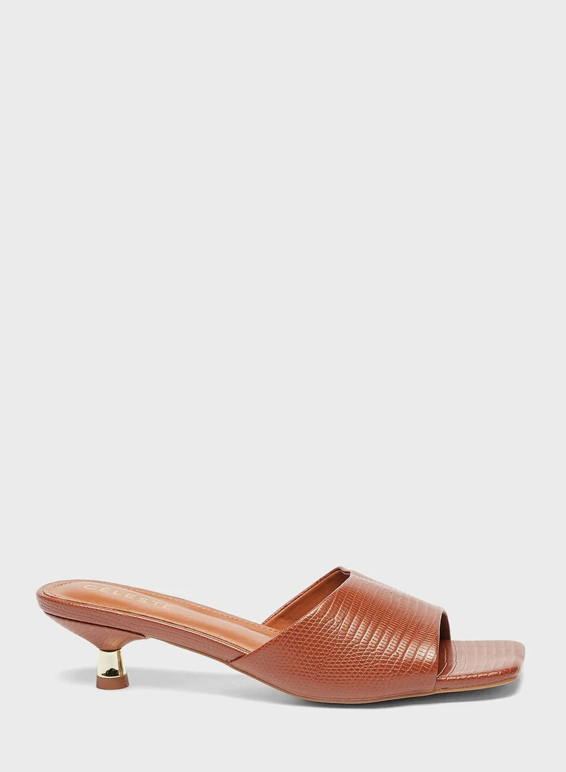 Celeste Single Strap High Heel Sandals