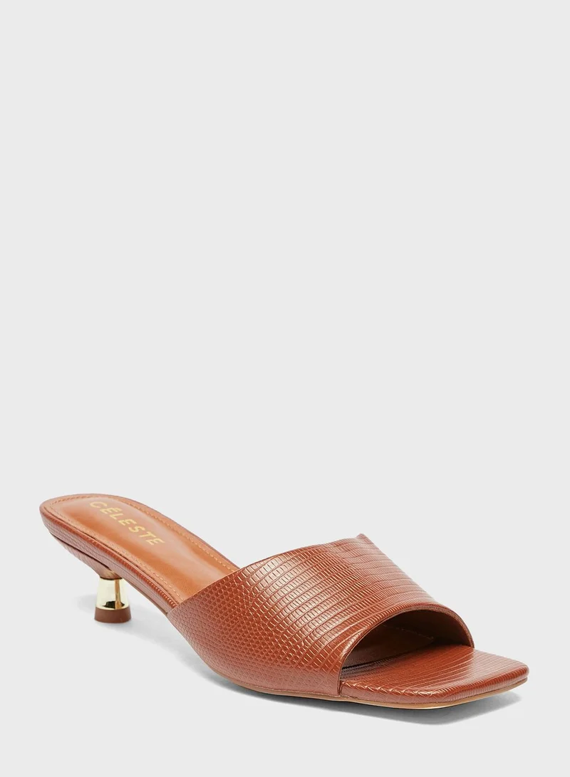 Celeste Single Strap High Heel Sandals