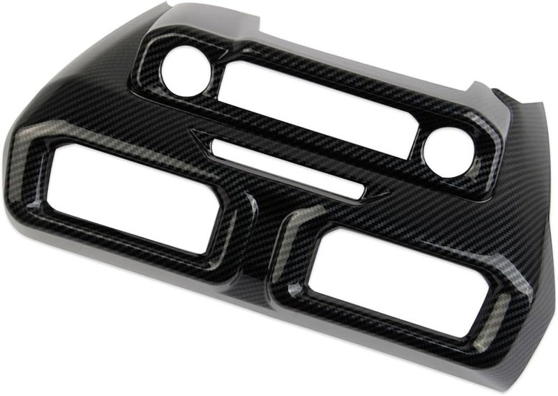 Fewshaw Center Console Air Vent Cover Trim Kit for 2024 Ford Mustang - Carbon Fiber Style - Image 4