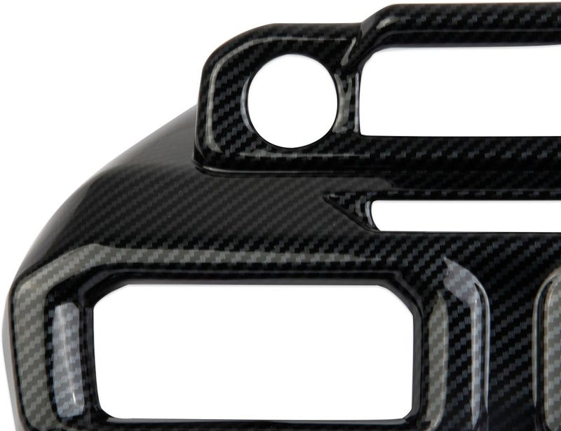 Fewshaw Center Console Air Vent Cover Trim Kit for 2024 Ford Mustang - Carbon Fiber Style - Image 2