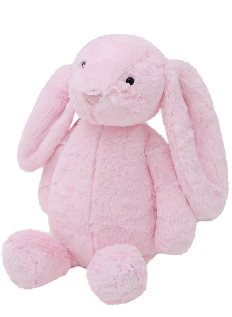 Y&D 1-Piece Snuggle Bonnie Bunny Soft Plush Toy Toys Plush Indy Pink Bunny Rabbit Stuffed Animal with Fluffy Soft Ears - Image 5