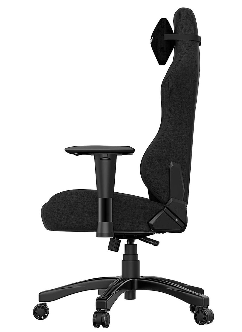 Anda Seat Anda Seat Phantom 3 Series Premium Gaming Chair with Neck Pillow and Lumbar Back Suppor Fabric- Black  - Image 5