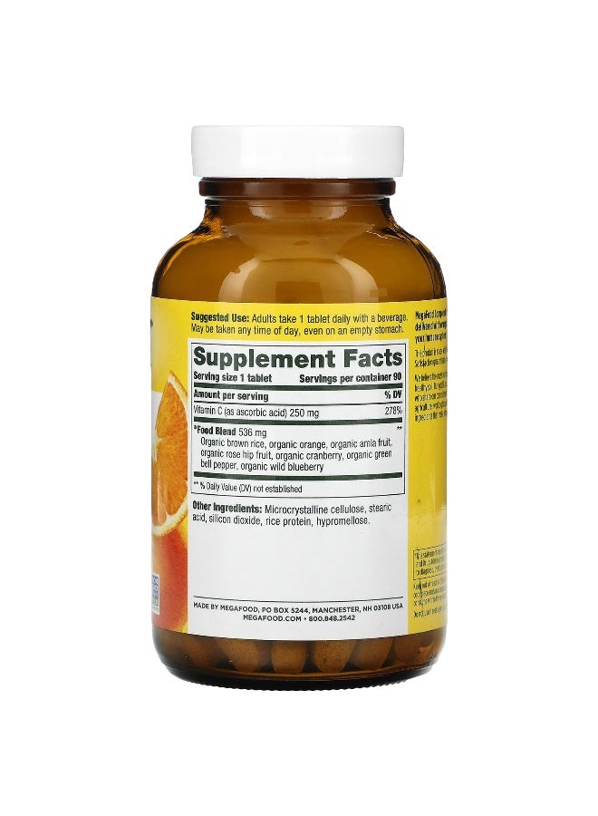 MegaFood, Complex C, 90 Tablets (Packaging may vary) - Image 2