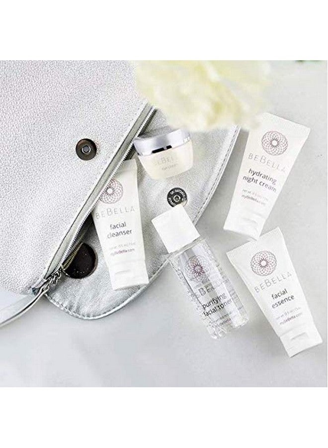 BeBella Probiotic Skincare Kit W/Facial Cleanser Toner Essence Night Cream & Full Size Eye Cream Healthy Skin Barrier Protection |Antiaging Hydratinggreat Gift For Women - Image 3