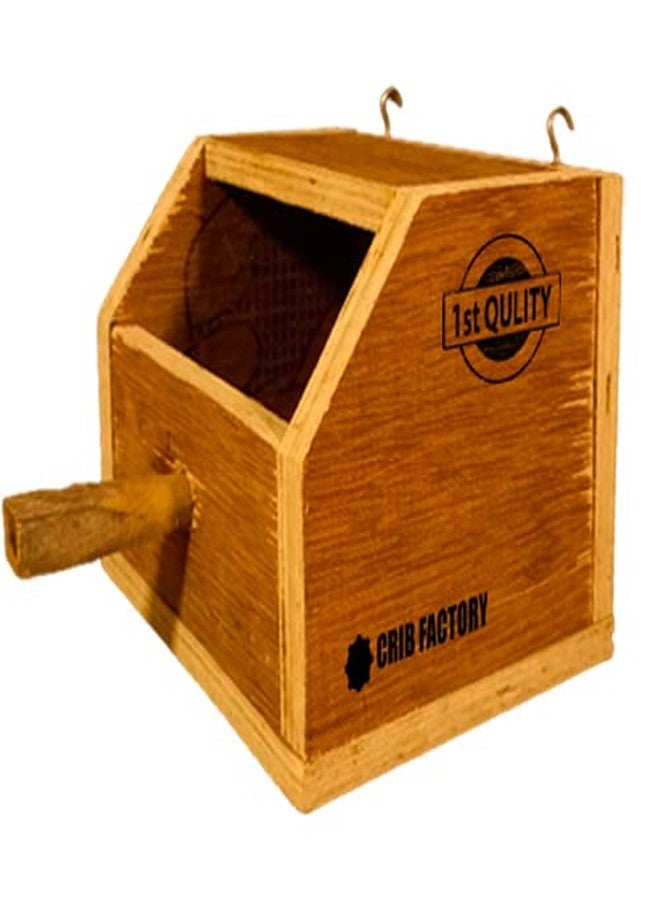 Crib factory Breeding Box for Finches | SIZE 13 x 13 x 14 IN CM |HIGHY QULTY PLYWOOD birds nest, birds house - Image 1