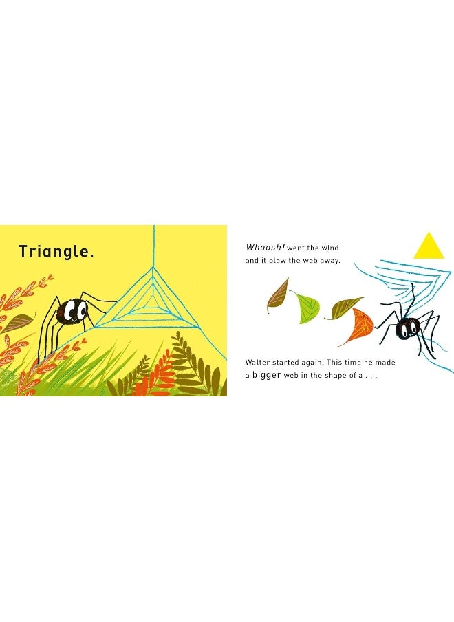 Whoosh! Walter's Wonderful Web: A First Book of Shapes
