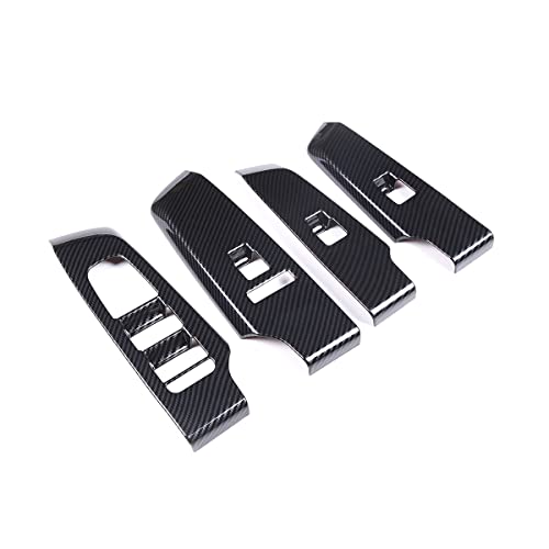 Qiosreui Window Lift Switch Panel Trim Cover for Mitsubishi Outlander 2022-2025 Accessories, Car Doors Armrest Window Control Switch Decorative Frame Sticker, ABS (Glass Lift Switch) - Image 4