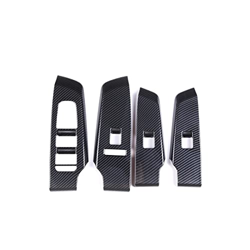 Qiosreui Window Lift Switch Panel Trim Cover for Mitsubishi Outlander 2022-2025 Accessories, Car Doors Armrest Window Control Switch Decorative Frame Sticker, ABS (Glass Lift Switch) - Image 5