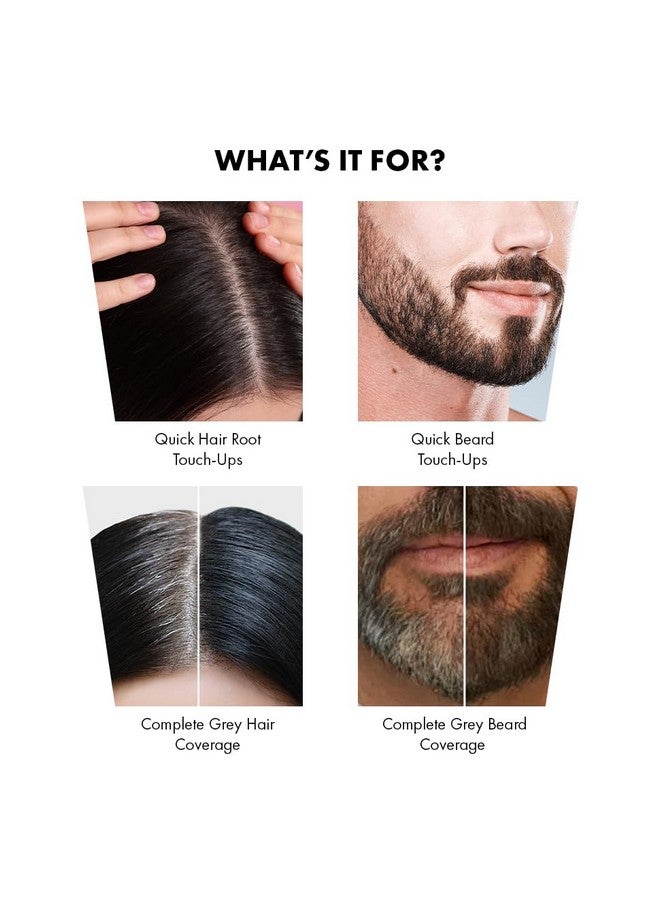 ثريفيكو شامبو تلوين الشعر مع Hyaplex™ | أسود طبيعي | تطبيق سهل | لون غني ولامع | محلول تلوين الشعر في المنزل | 80 جم - Image 4