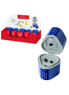 فابير كاستل براية Grip Trio 2001 -لون متنوع (زرق/احمر)  - Image 1