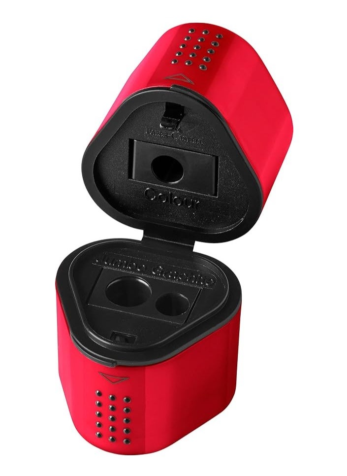 فابير كاستل براية Grip Trio 2001 -لون متنوع (زرق/احمر)  - Image 2