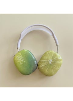 Niche Cartoon Watermelon Filin Earphone Cover For Apple Airpods MAX Full Coverage Drop-resistant MAX Earphone Case-Color:Lemon (minimum Order Of 5 Pieces)-Applicable Models:airpods MAX