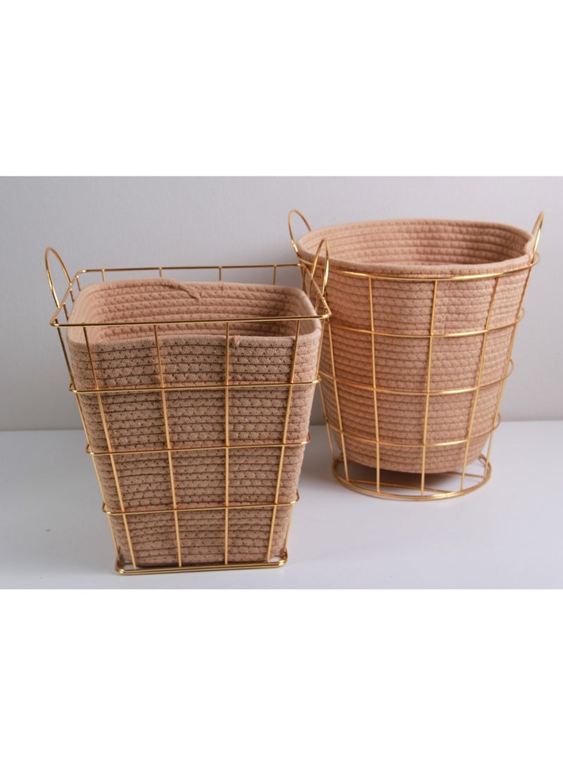 Generic A set of multi-purpose and colorful baskets with a distinctive and elaborate design.  - Image 4