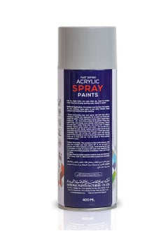 NATIONAL PAINTS Fast Drying Acrylic Spray Paint - LIGHT GREY 104  - Image 2