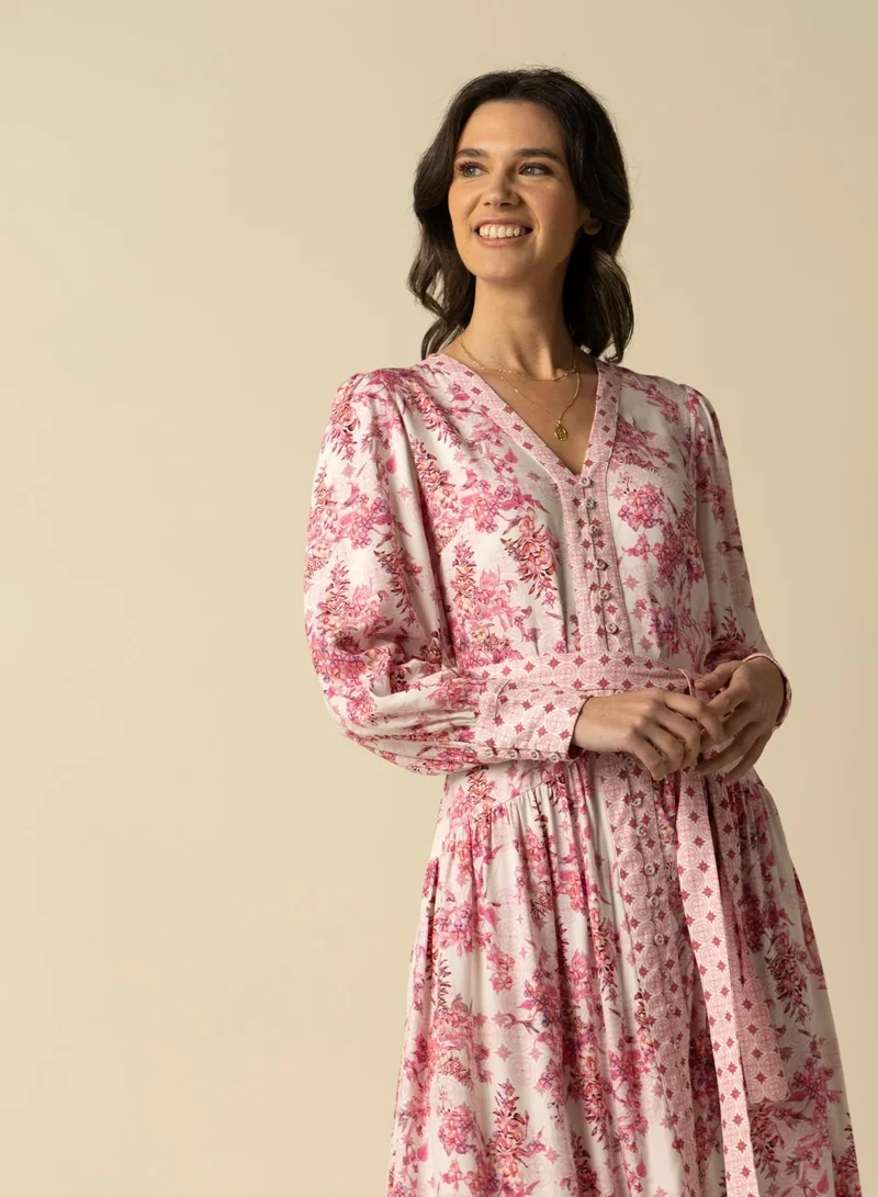 Raishma Aaliyah Pink Dress