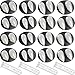 Tavery 16 Pairs Vampire Teeth for Cosplay4 Size Fake Fangs with 4 Tube Solid Adhesive for Halloween Props Anime Party Dress Up Costume Masquerade Accessory Gift for Christmas Party - Image 3
