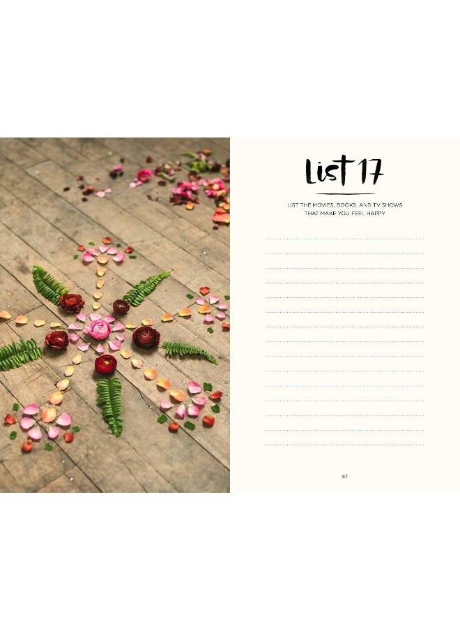 52 Lists For Happiness: Weekly Journaling Inspiration for Positivity, Balance, and Joy