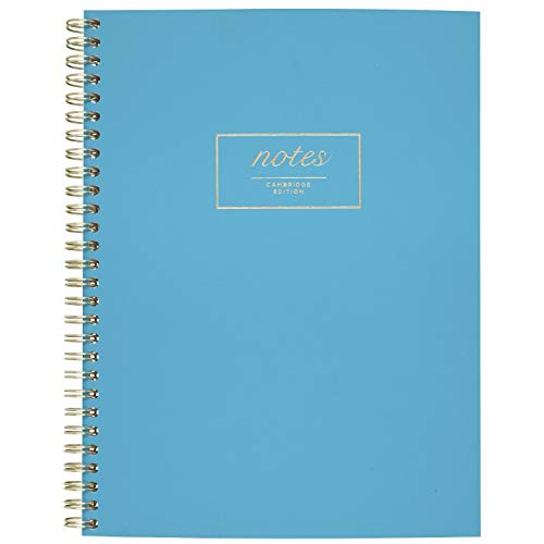 Cambridge Meeting Notebook, Journal, 9-1/2" x 6-5/8 ", Legal Ruled, 80 Sheets, WorkStyle, Fashion, Teal (49587) - Image 1