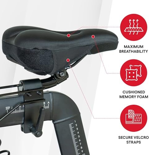 TrubliFit Padded Seat Cover for Peloton Bike & Peloton Bike+, Gel Seat Cushion, Ultimate Comfort for Men & Women, Accessories for Peloton Bikes - Image 4