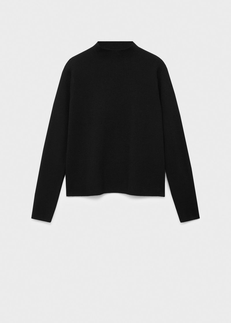MANGO Knitted sweater with perkins neck - Image 5