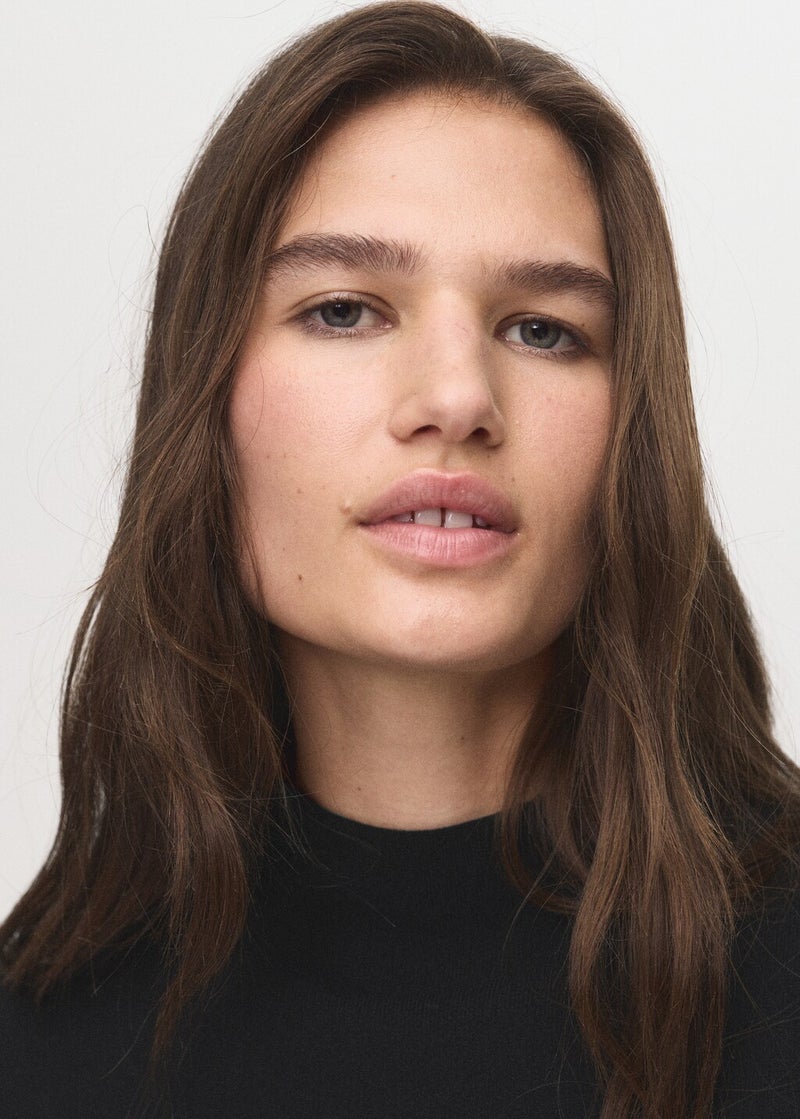 MANGO Knitted sweater with perkins neck - Image 3