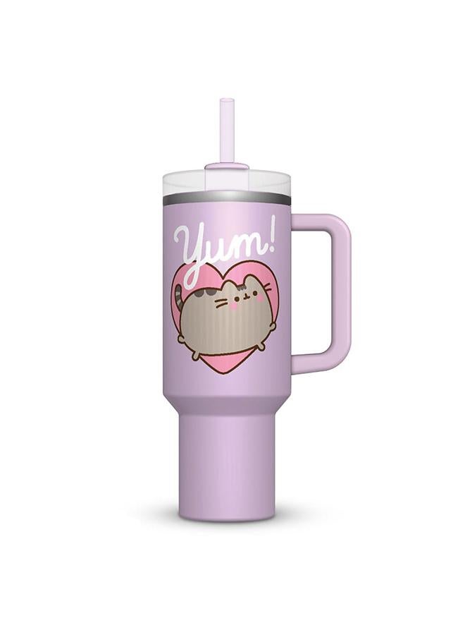 Pyramid Pusheen (Yum) 40Oz Quart Cup - Image 1