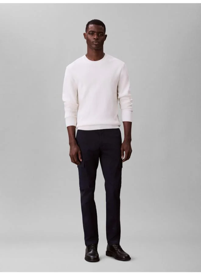 CALVIN KLEIN Slim Stretch Cotton Cargo Trousers