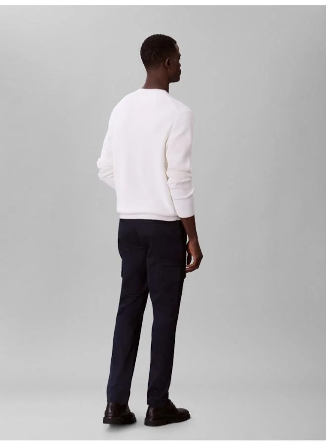 CALVIN KLEIN Slim Stretch Cotton Cargo Trousers