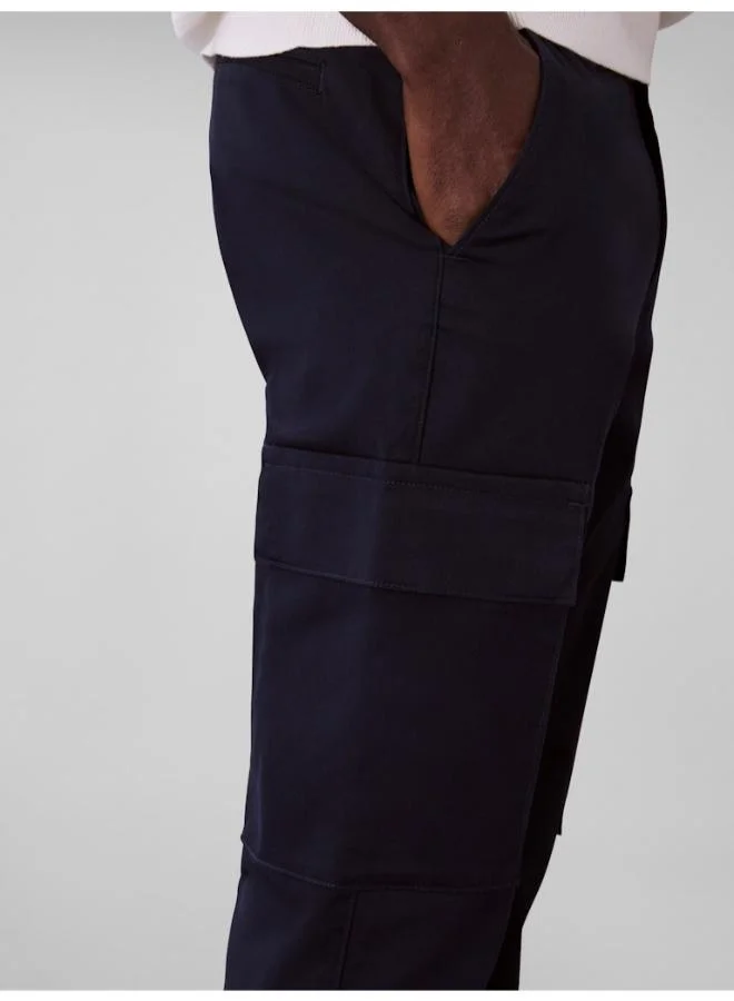 CALVIN KLEIN Slim Stretch Cotton Cargo Trousers