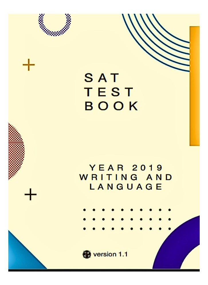 كتاب التحضير لاختبار SAT قسم الكتابة واللغة 2019 | الدليل الشامل مع اختبارات تدريبية ومراجعة القواعد وشروحات الإجابات | إتقان قسم الكتابة بسهولة (الإصدار 1.1)  - Image 1