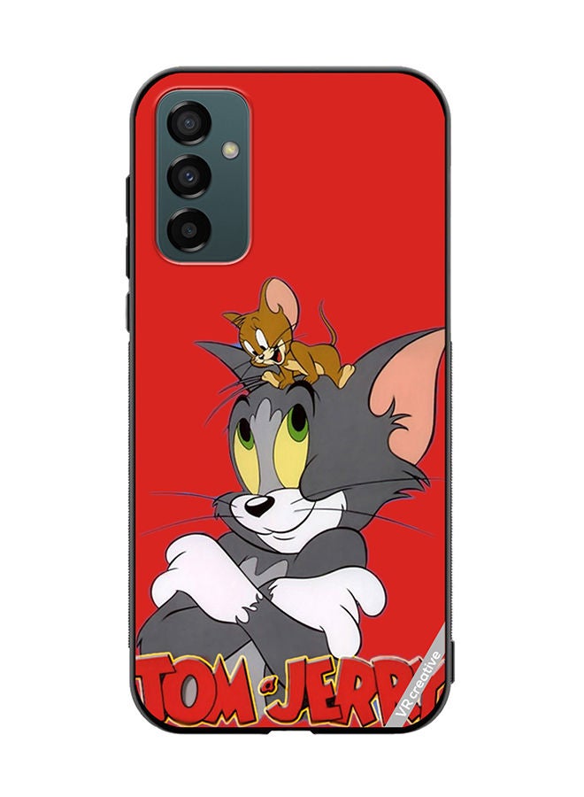 VR CREATIVE Protective Case Cover For Samsung Galaxy M23 Tom And Jerry Design Multicolour - Image 1