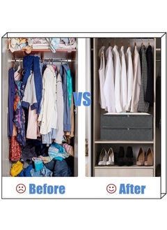 Beauenty 2Pack Clothes Storage Bag Organizer,100L Large Capacity Organizer,Under Bed Storage Bags,Blanket Storage Containers Organizers,Reinforced Handle,Foldable,Storage Bins,For Home Storage  - Image 5