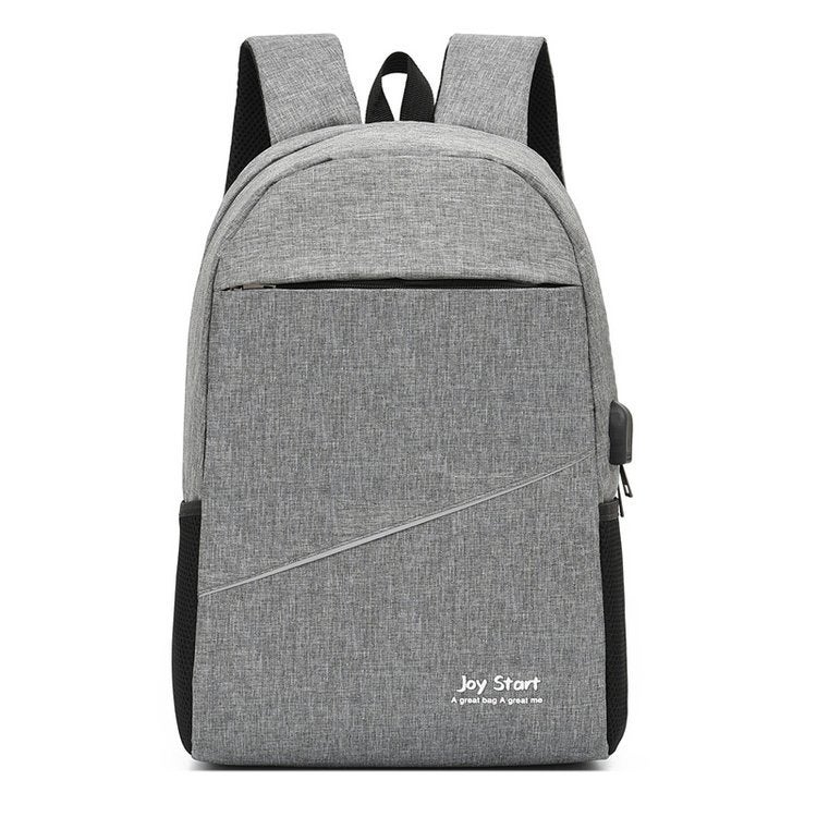 Backpack Men'S Usb Charging Business Computer Backpack New Style Simple Travel Bag Female College Student Schoolbag - Image 2