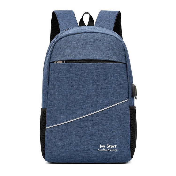 Backpack Men'S Usb Charging Business Computer Backpack New Style Simple Travel Bag Female College Student Schoolbag - Image 3