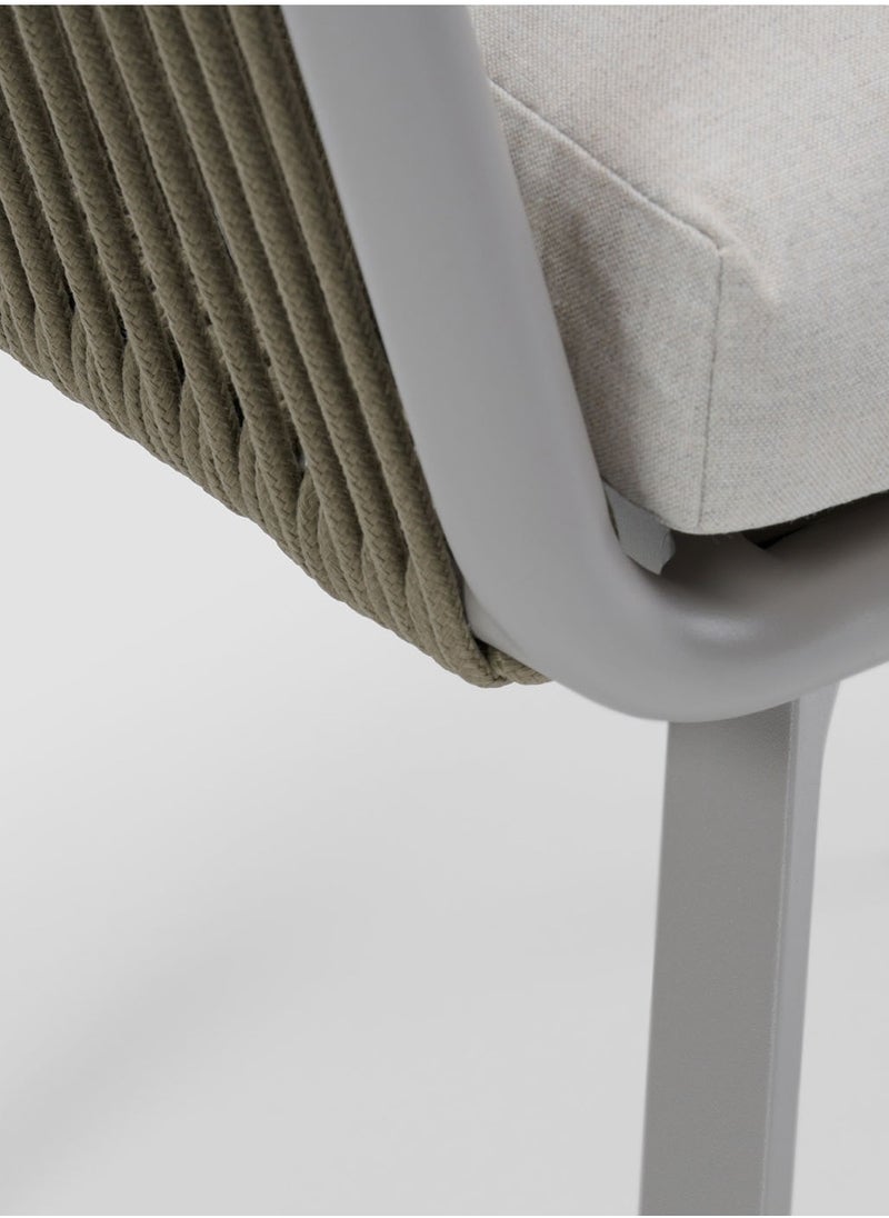 AL HUZAIFA FURNITURE - Diva Outdoor Rope Dining Chair - Image 1