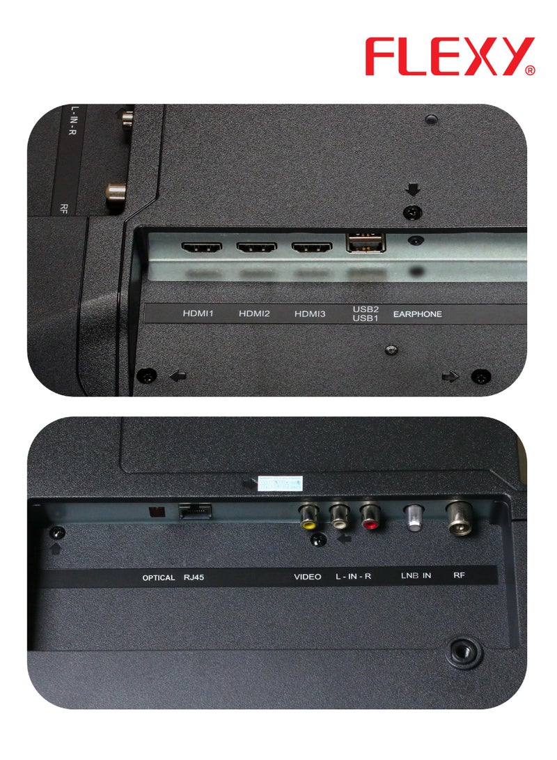 Flexy 55-Inch QLED 4K UHD Smart TV – webOS, Dolby Atmos, ThinQ AI, 3840×2160, HDR, WiFi, Bluetooth, 2 HDMI, 2 USB, Built-in Receiver, Dual Remotes, 2-Year Warranty. - Image 4