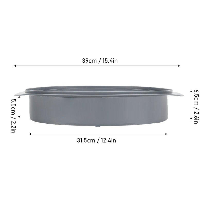 Expandable Steam Ring Cookware Attachment Easy to Clean PP Insert for Multifunctional Cooking - Image 3