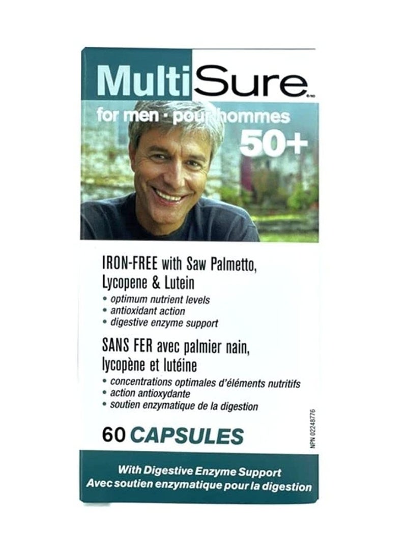 WEBBER مالتيشور 50+ للرجال 60 كبسولة