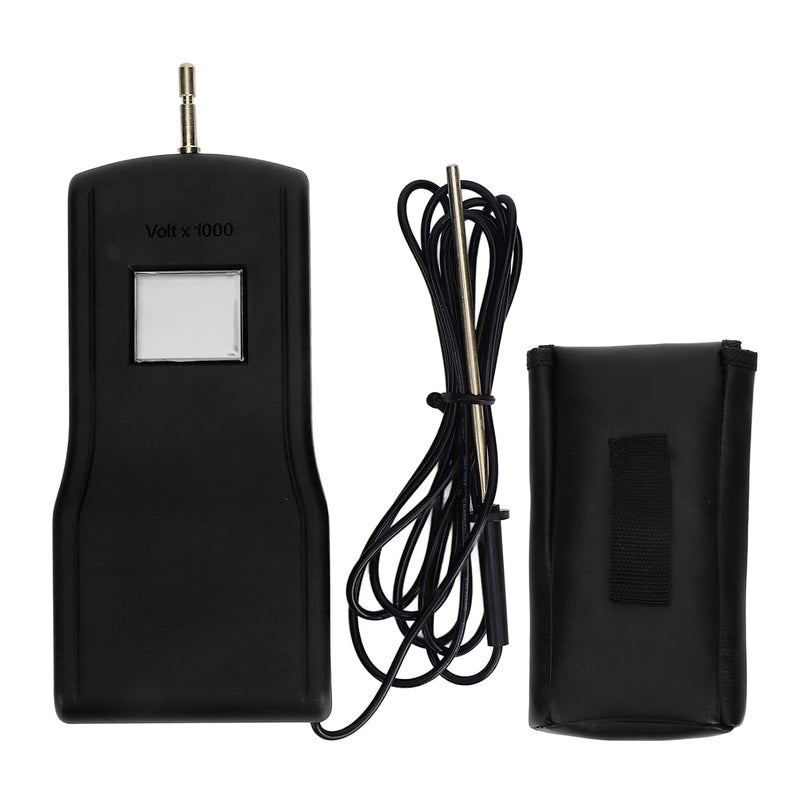 Electric Fence Voltage Tester with LCD Display for Garden Livestock Farms Black MLD 004B - Image 1