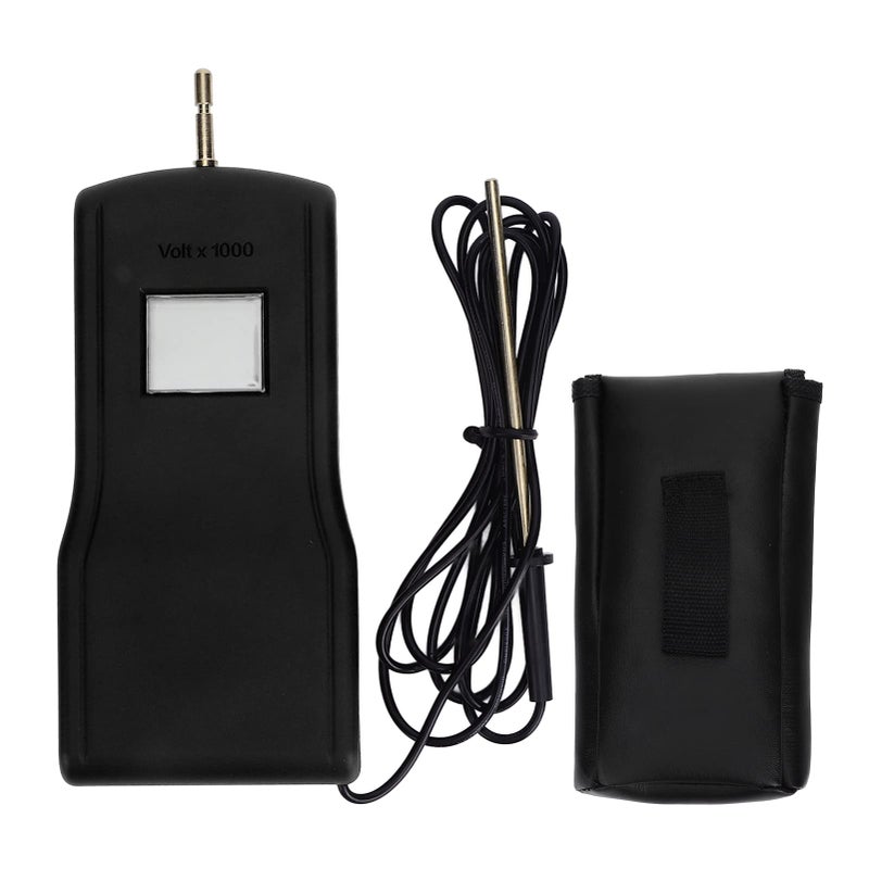Electric Fence Voltage Tester with LCD Display for Garden Livestock Farms Black MLD 004B - Image 2