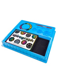 Spirograph Spirograph Scratch & Shimmer - Arts and Crafts, Kids Toys, Art Supplies, Craft Supplies, Drawing Kit, Spiral Art, Classic Gear Design Kit, Magic Scratch Paper, Pen, Design Sheet Included, Ages 8+  - Image 5