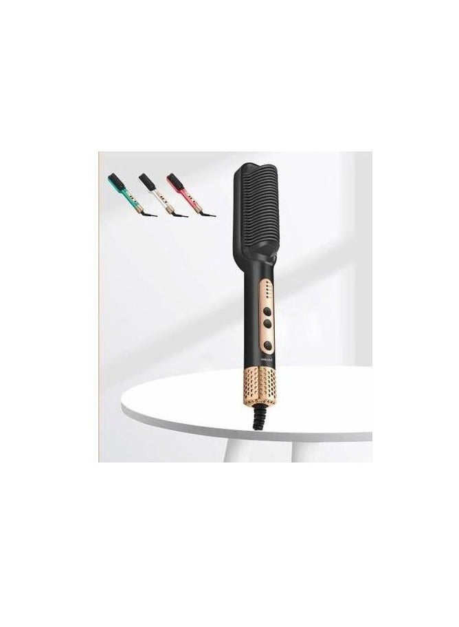 sokany Hair straightening brush - Sokany 1080F heat comb, SK-1008, black, ceramic, 45W - Image 1