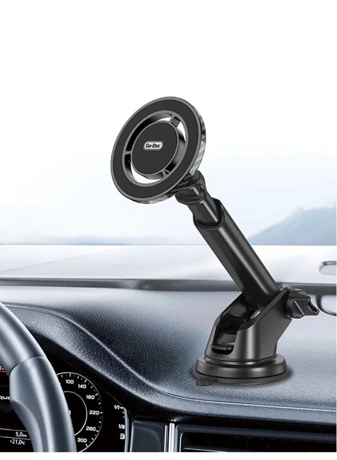 جو-ديز حامل هاتف مغناطيسي للسيارة مع كوب شفط - Image 2