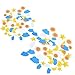 Bluecell BCP 108 Pieces The Blue Sky The Sun The Moon Shapes SelfAdhesive Foam Stickers for Craft Art Project - Image 2