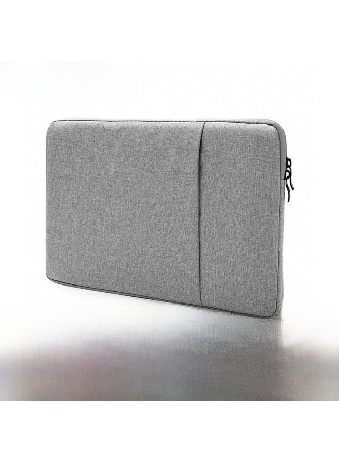 حافظة حماية لجهاز Ipad مبطنة بالصوف من OxFord Mac11 13 14 15 بوصة مصنوعة من القطن السميك المقاوم للصدمات حقيبة داخلية للكمبيوتر المحمول - اللون: أحمر خمري - الأبعاد: 17 بوصة