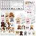 Jiytivity 38 Pcs Adopt A Puppy Favors Include 12 Foldable Puppy Boxes 12 472 inch Mini Dog Stuffed 12 Adopt Cards 1 Adopt Sign1 Fence for Adopt A Dog Party Favors Dog Party Supplies Gifts - Image 2